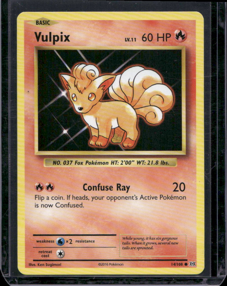 Vulpix Common XY - Evolutions 14/108 NM